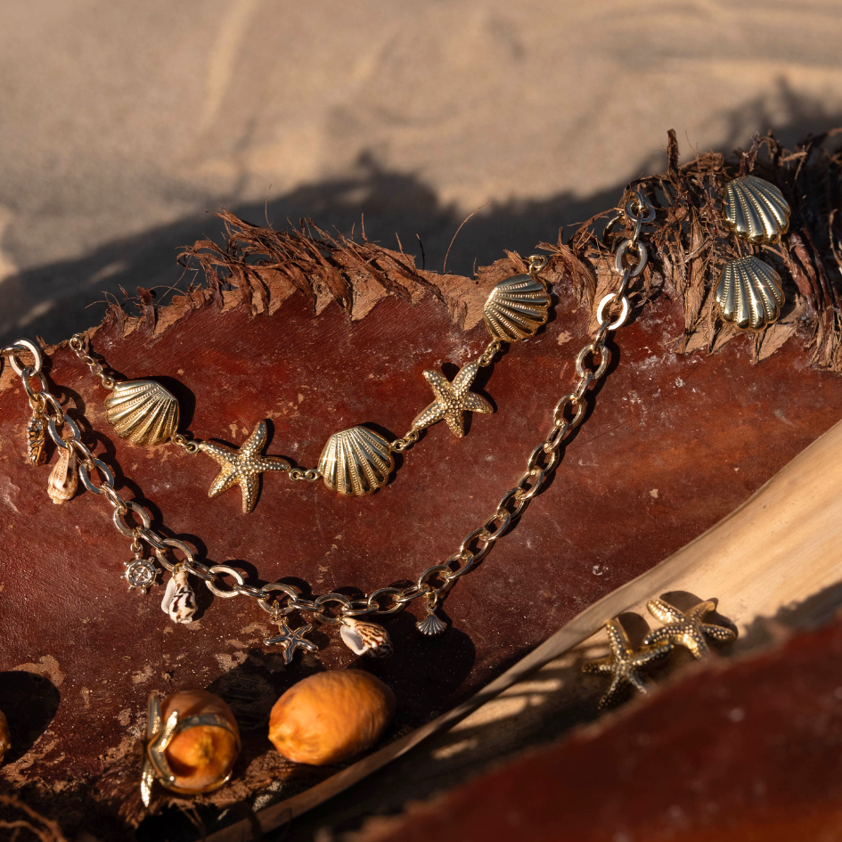 Bransoletka Muse pozłacana pozłacana