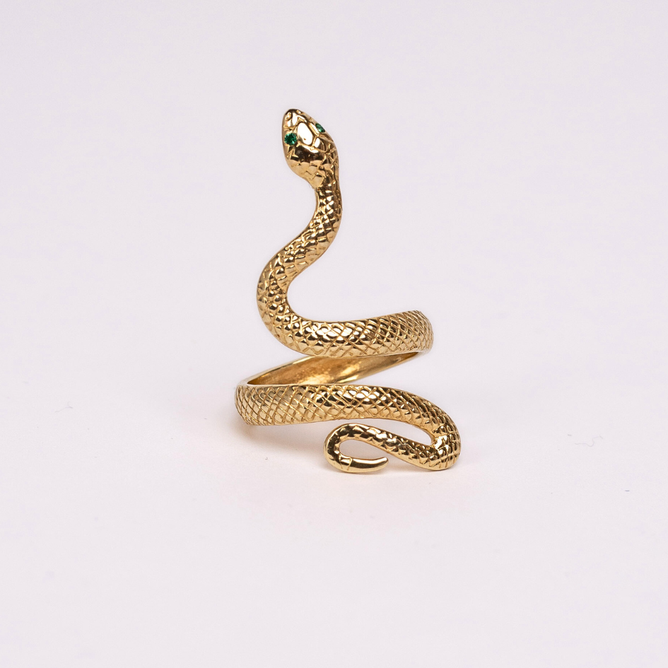 Pierścionek Aware pozłacany