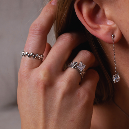 Pierścionek Free Flow