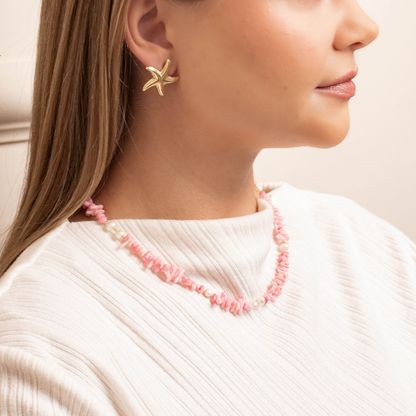 Naszyjnik Shara pozłacany