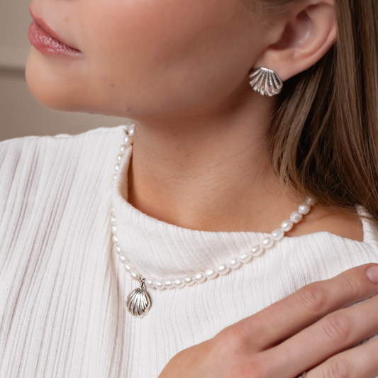 Naszyjnik Mea srebrny