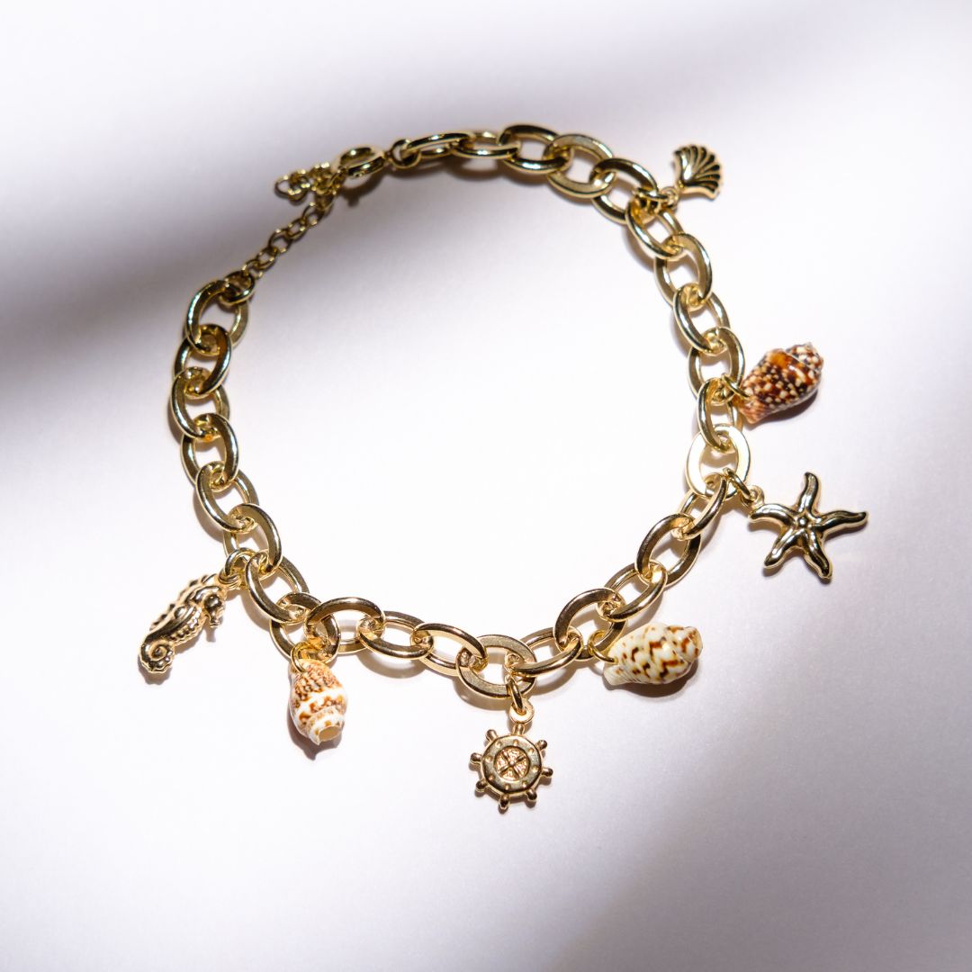 Bransoletka Muse pozłacana pozłacana