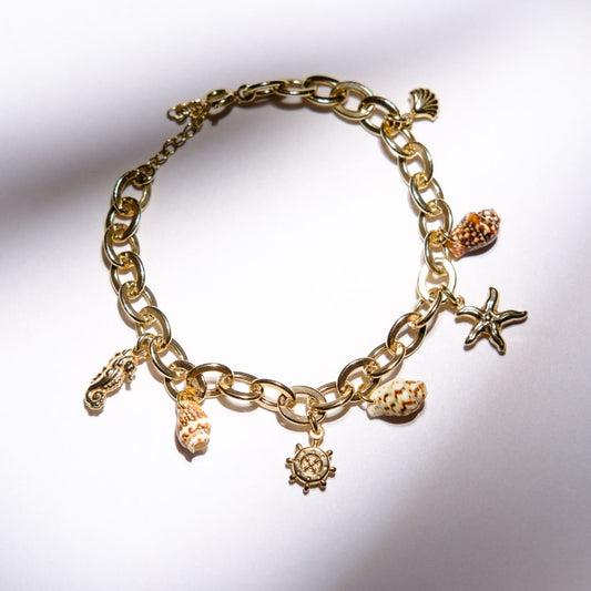 Bransoletka Muse pozłacana pozłacana