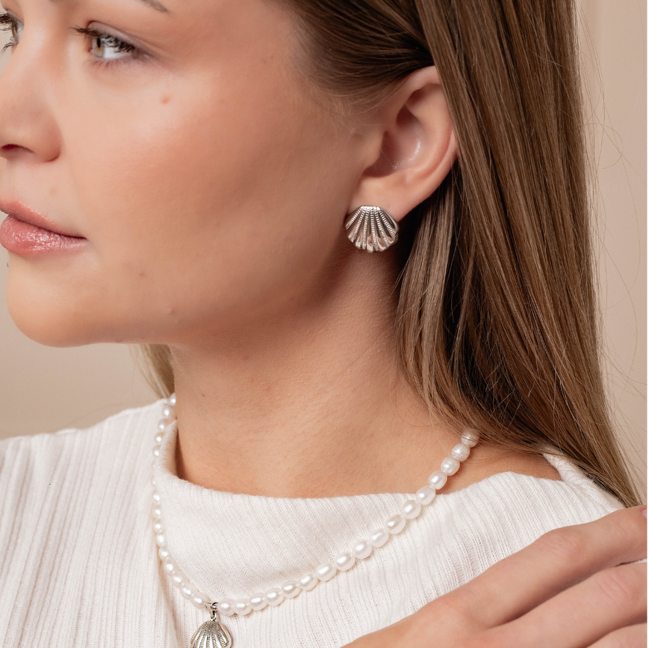 Kolczyki Mea srebrne