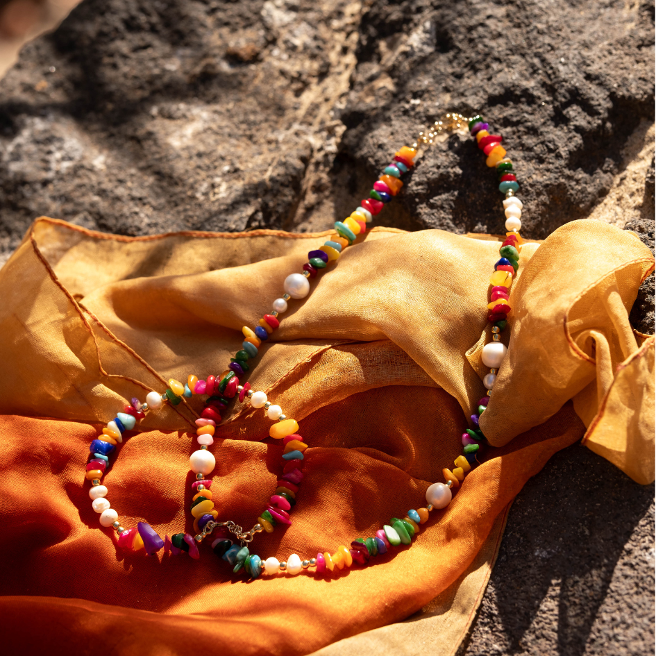 Naszyjnik Sheer pozłacany