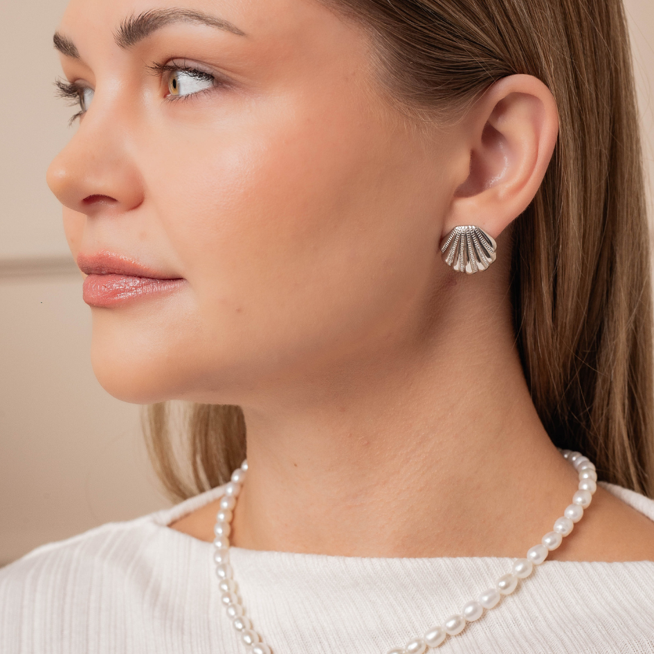 Kolczyki Mea srebrne