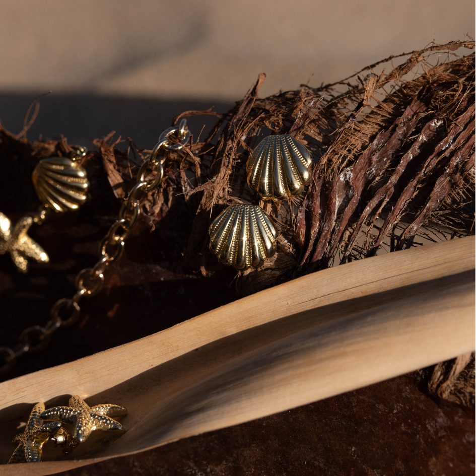 Kolczyki Mea pozlacane