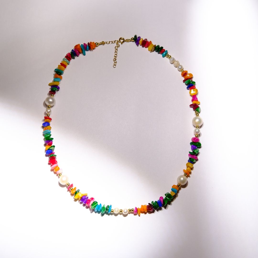 Naszyjnik Sheer pozłacany