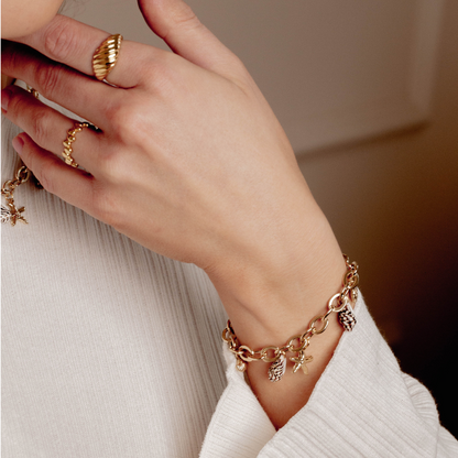 Bransoletka Muse pozłacana pozłacana