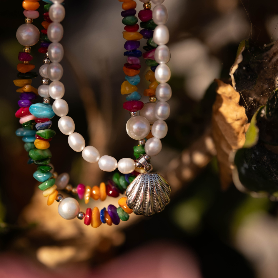 Naszyjnik Mea srebrny