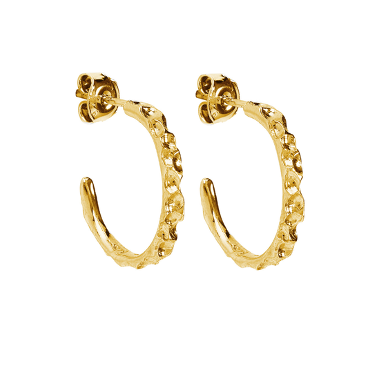 Kolczyki Spark pozłacane