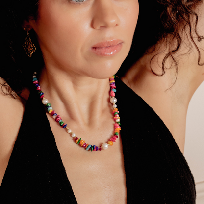 Naszyjnik Sheer pozłacany