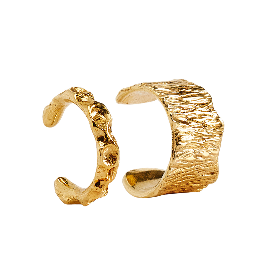 Nausznice Hush pozłacane